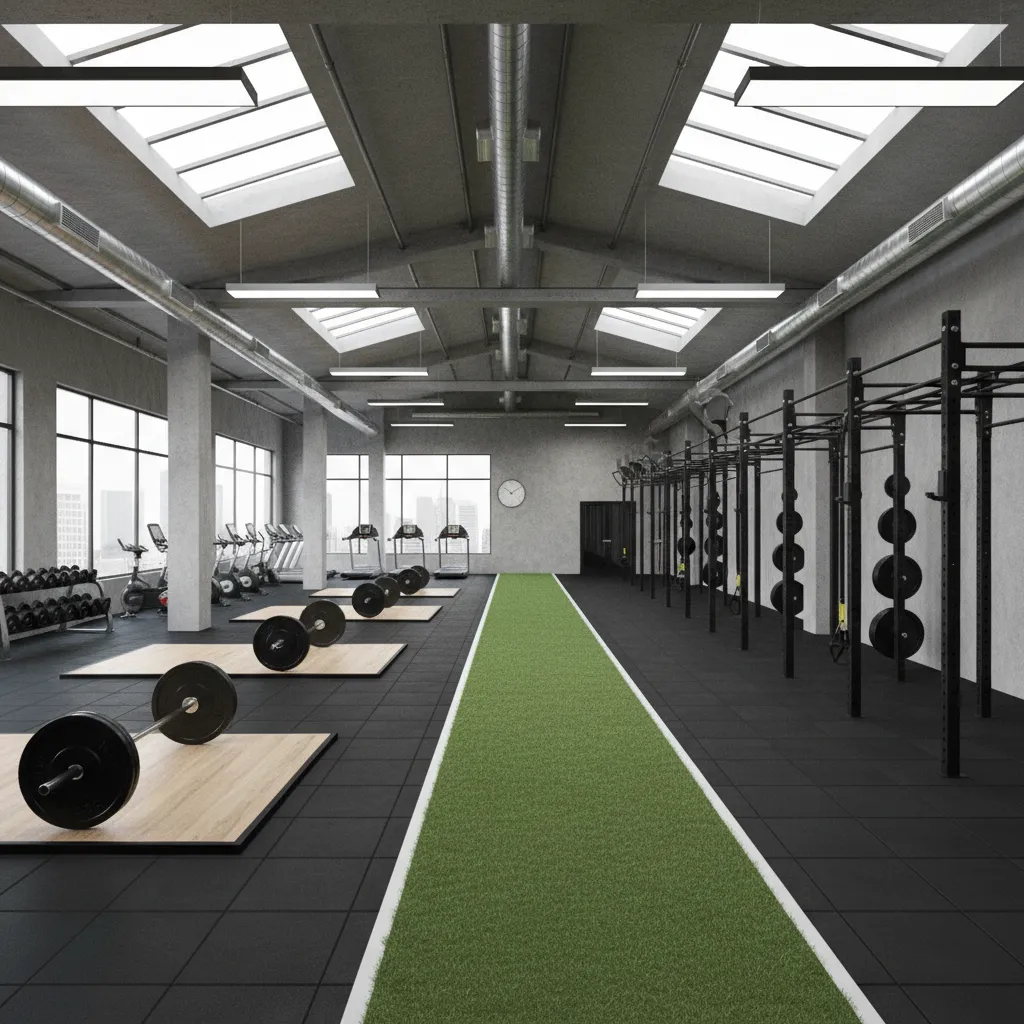 Gym Flooring Design Trends in Commercial Fitness Facilities