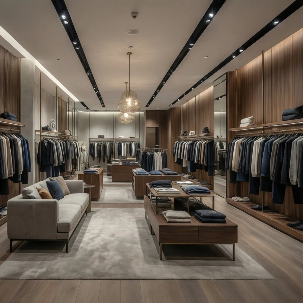 Espacio comercial moderno diseñado por un interiorista