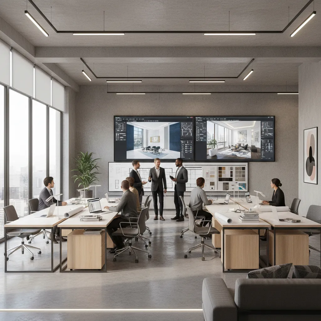 How to Optimize a Commercial Interior Design Workflow