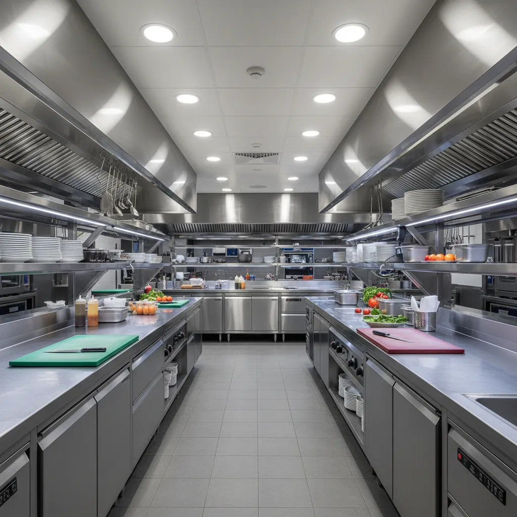 LED Strip Lighting in Commercial and Professional Kitchens
