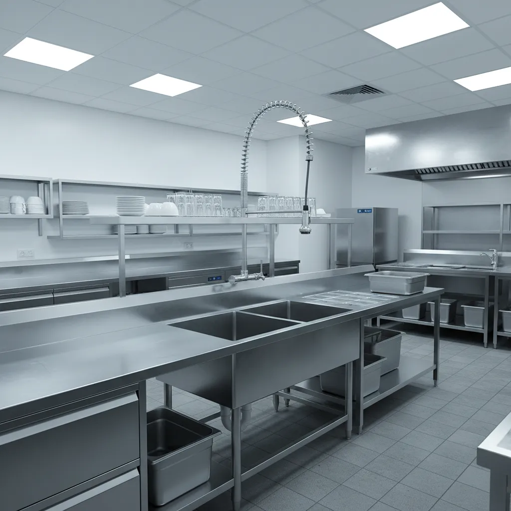 Kitchen Sink Sprayers in Commercial Kitchens Requirements and Best Practices