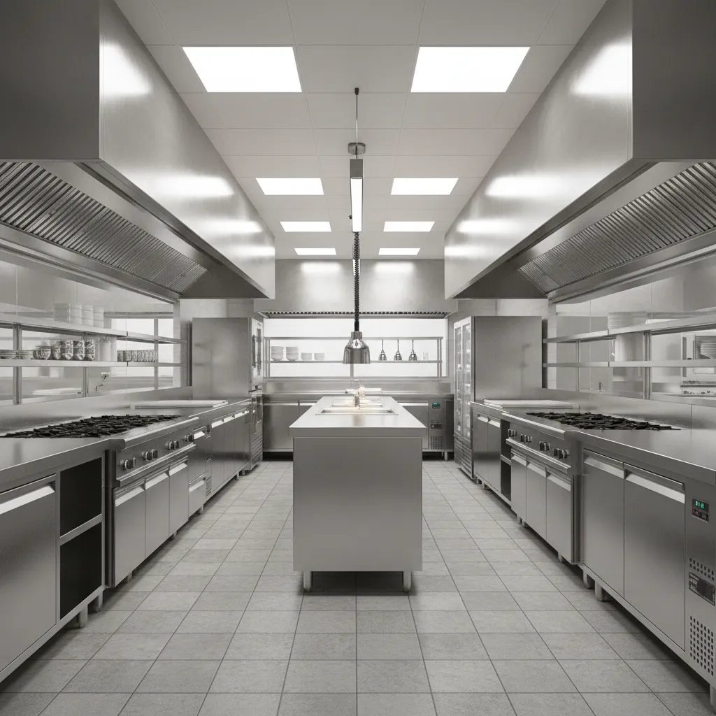 Kick Plates in Commercial Kitchens: Design, Hygiene, and Durability Standards
