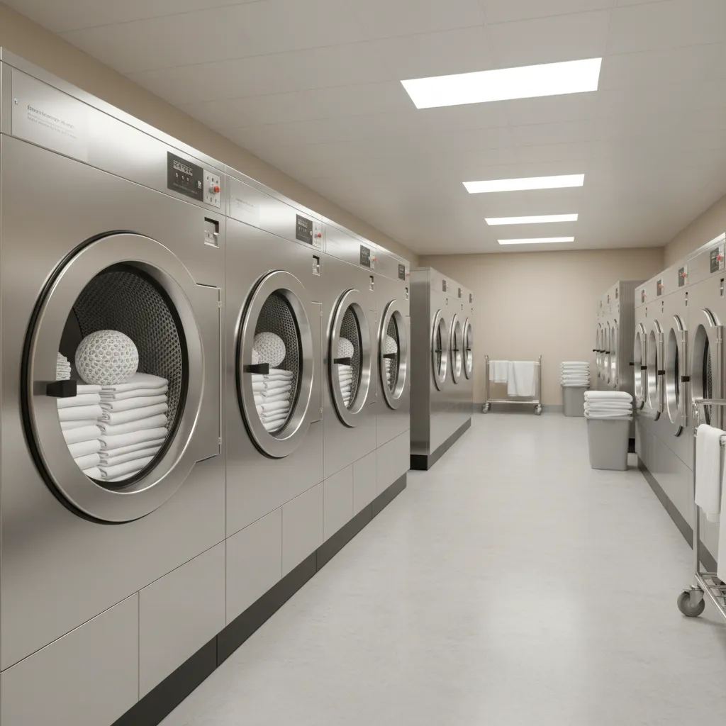 How Hotels and Laundromats Use Laundry Balls to Improve Laundry Efficiency