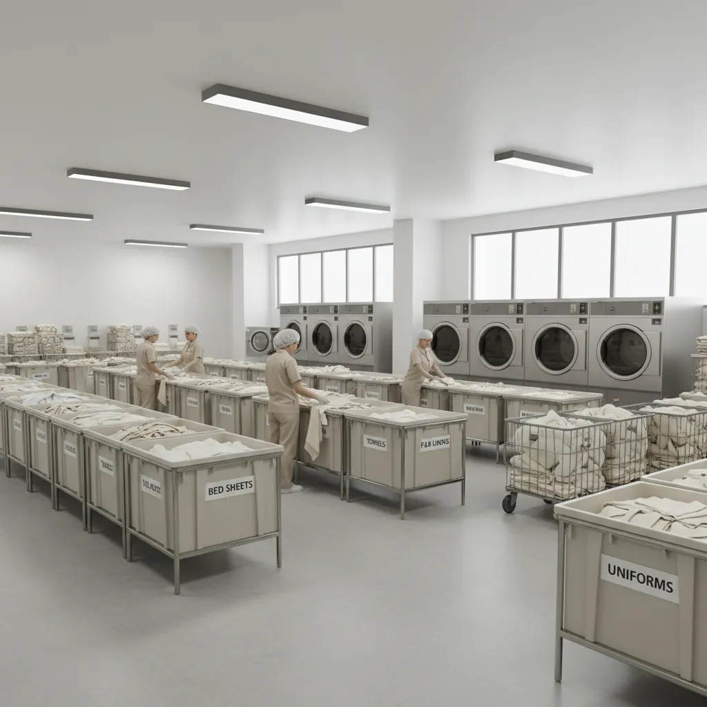 How Hotels and Laundromats Prevent Laundry Item Loss