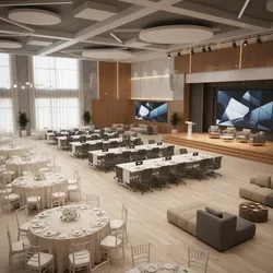 Community Hall Sector Design for Different Industries and Event Types