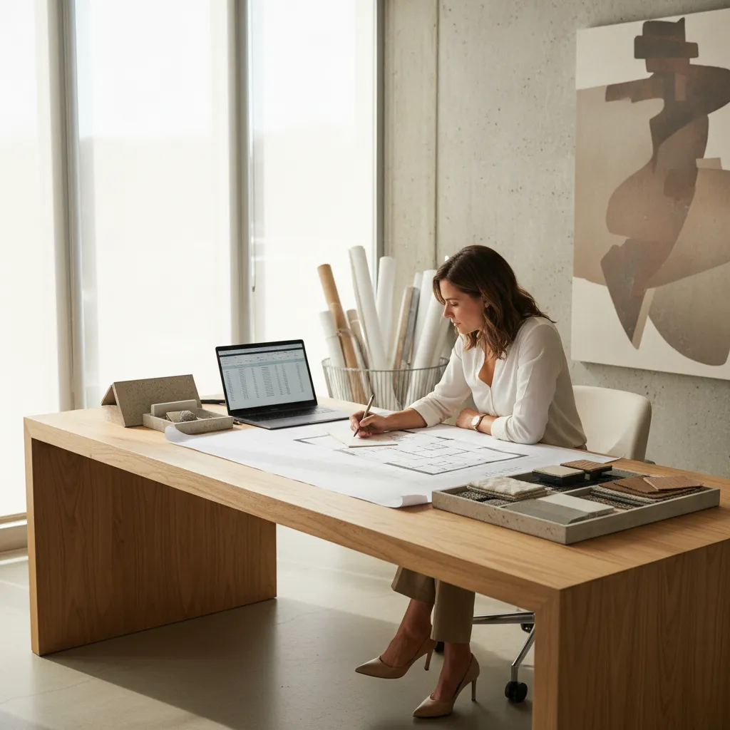 Cómo cobrar un diseño de interiores (guía profesional)