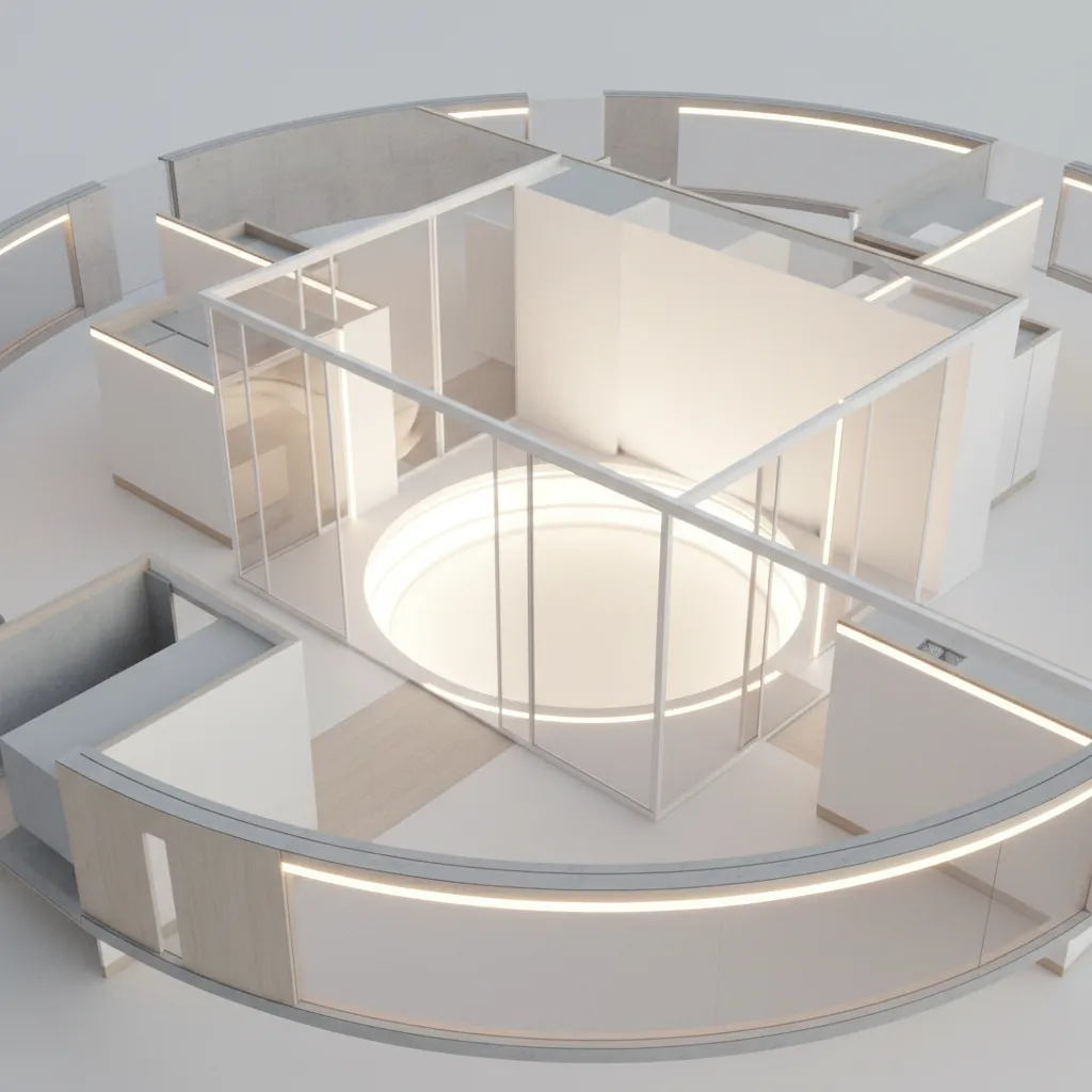 Three-Room Small-Area Futurescape: How a compact house becomes a precise interface for tomorrow’s living