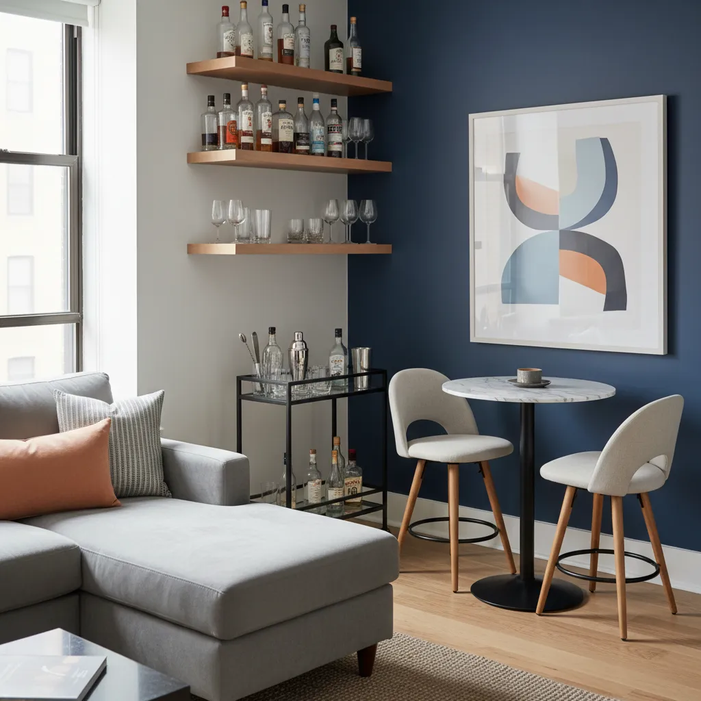 Best Furniture for Building a Small Apartment Home Bar