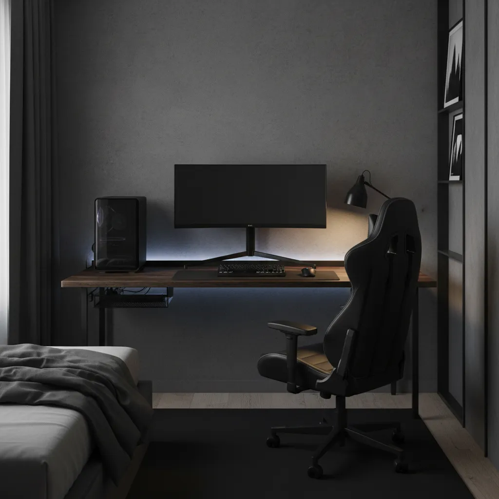 Best Desk and Gaming Setup for a Compact Room