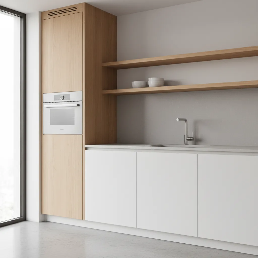 How Interior Designers Plan Microwave Storage in Compact Kitchens