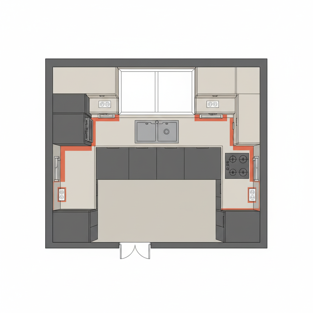 Small Kitchen Outlet Installation Problems? Fix Tight Walls