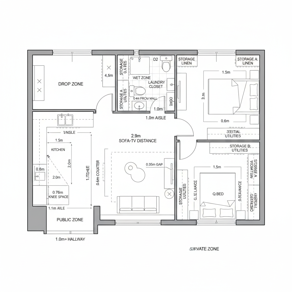 Senior Housing Apartment Floor Plans — Future-Ready, Intentional Living - Senior Housing Apartment Designs With 3D Technology Integration