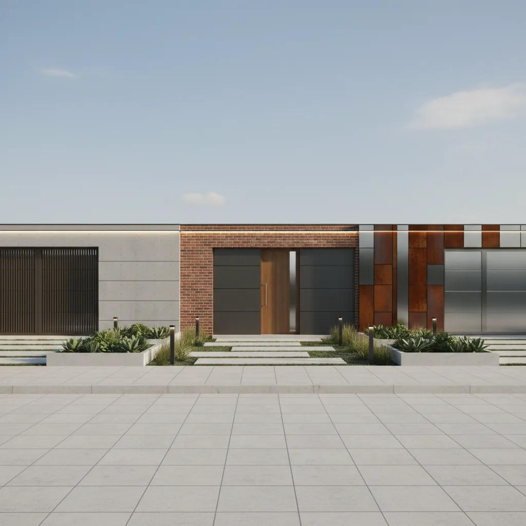 Concrete vs Brick vs Metal Compound Walls for Modern Homes