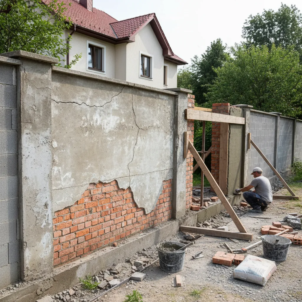 Common Compound Wall Problems and How to Fix Them