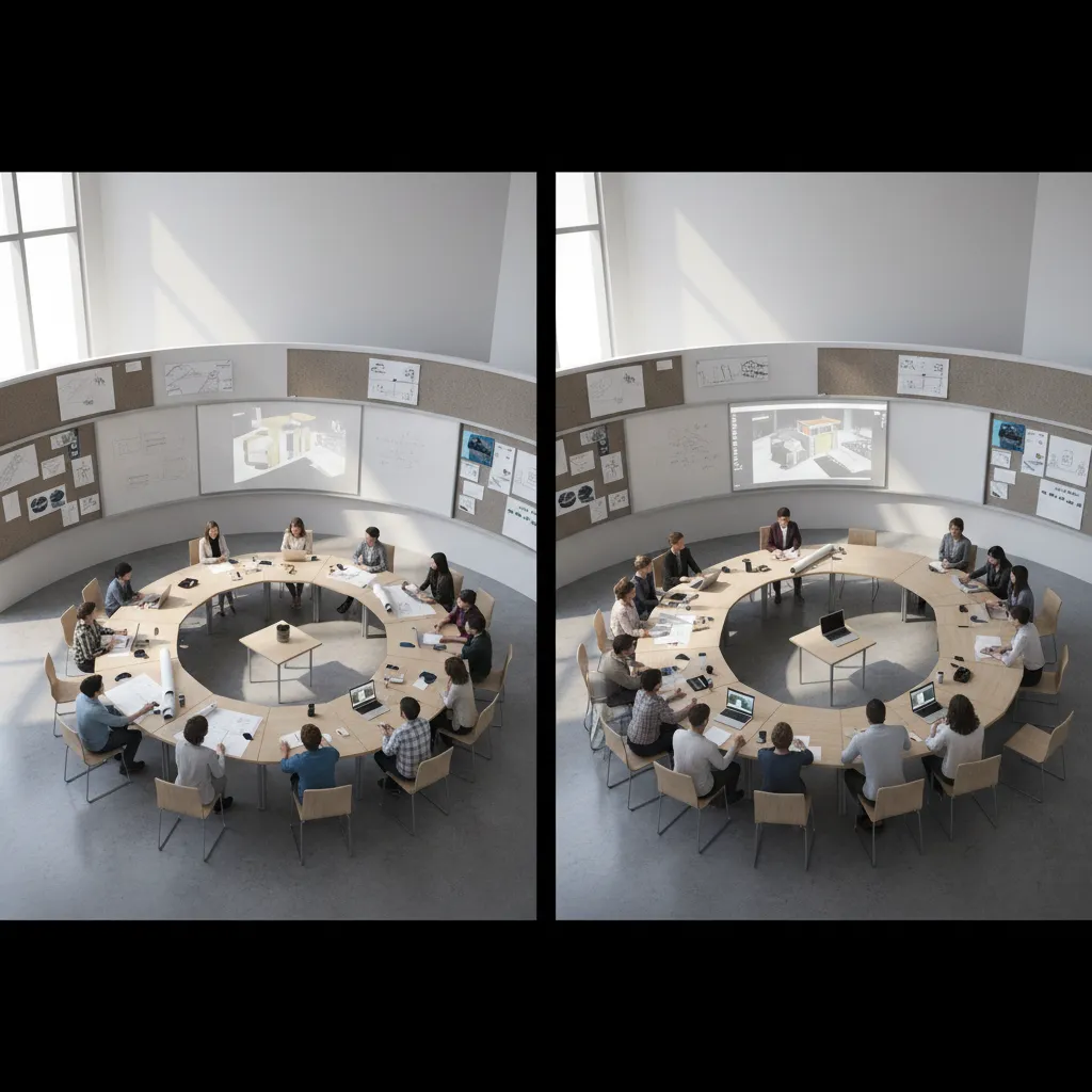 Concentric Circles vs U Shaped Layout for AP Planning Classrooms