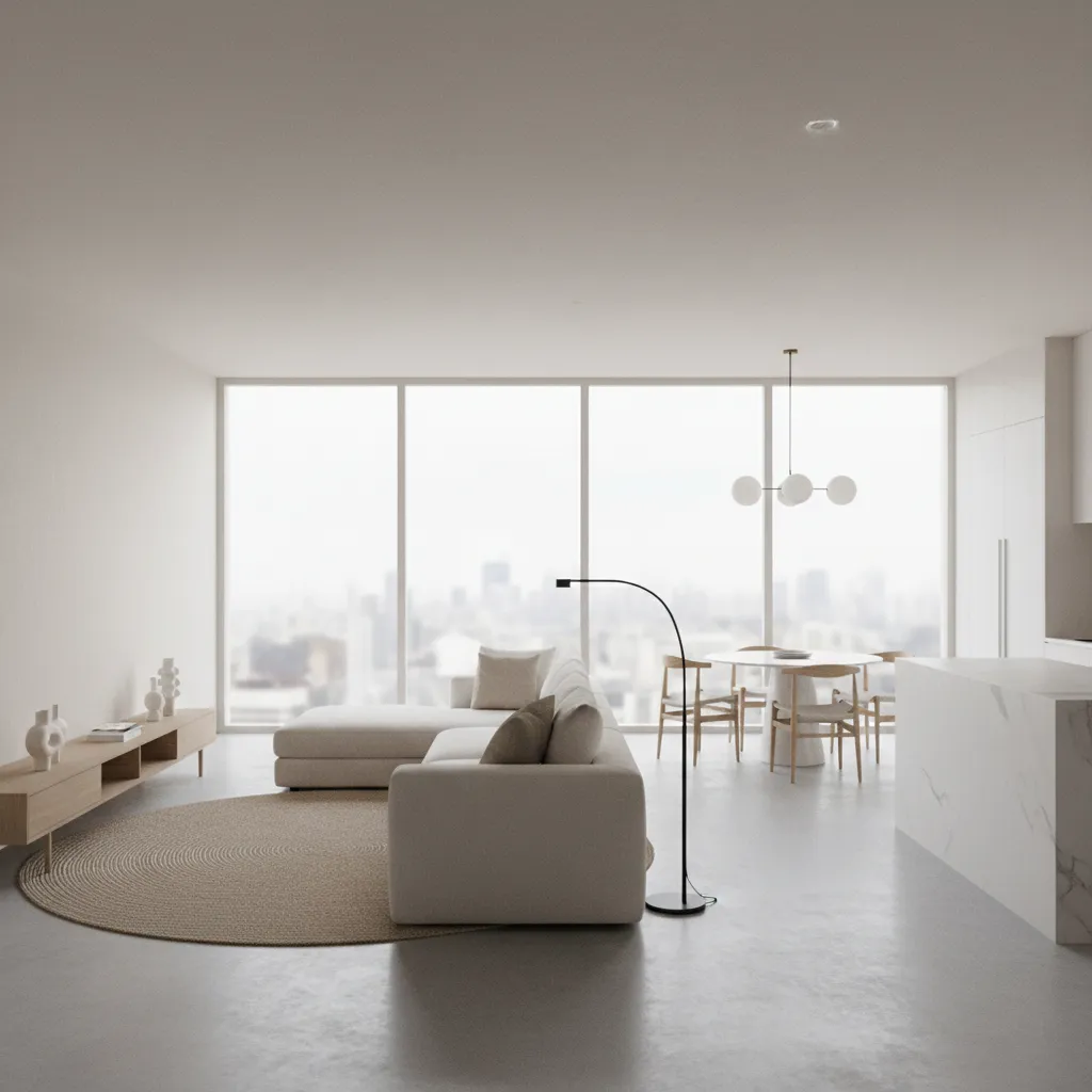 concept stage architectural render showing simplified materials and lighting