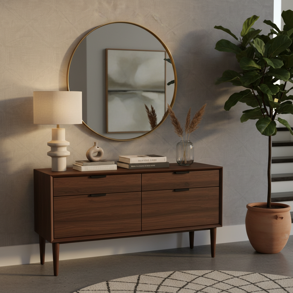 Diseño de muebles de entrada para casa: guía práctica