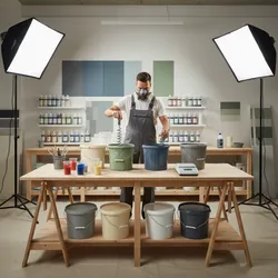 How to Mix Paint Colors Consistently Across Multiple Batches