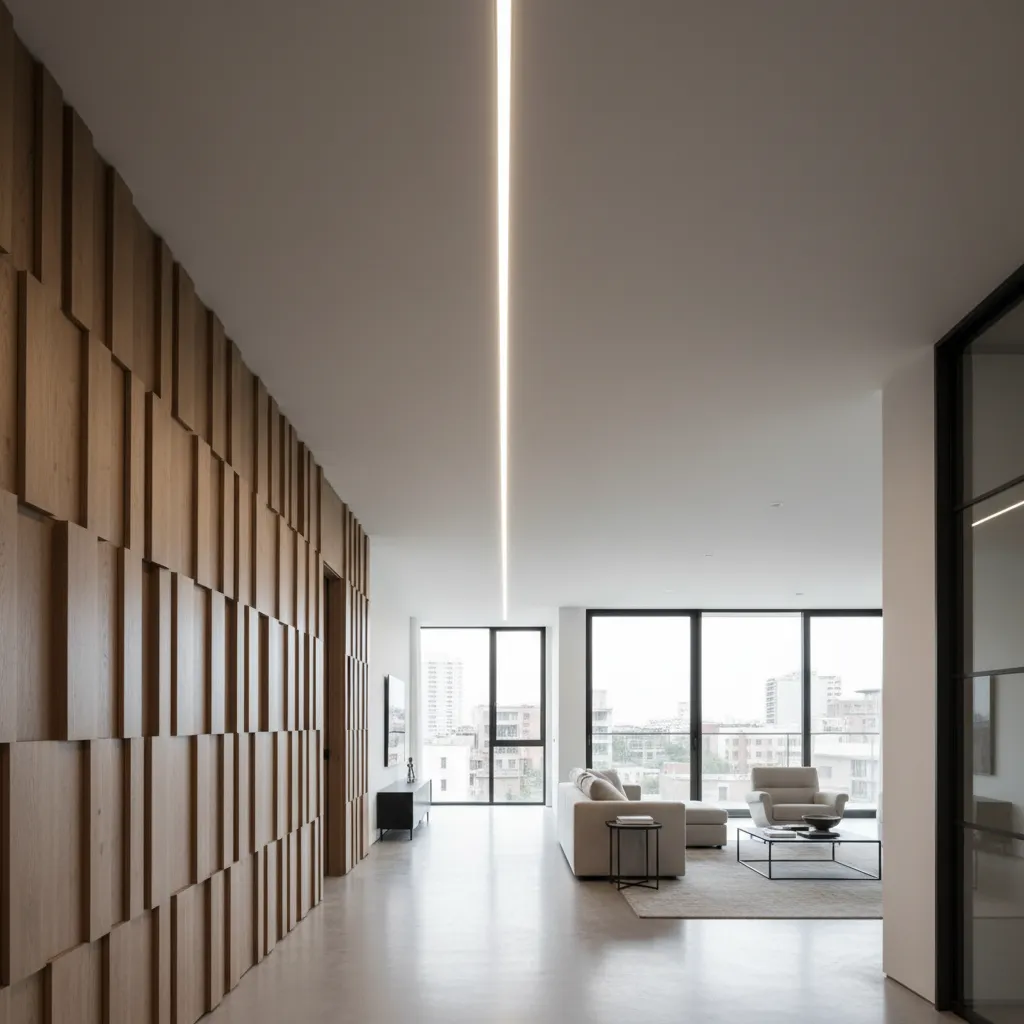 Continuous Line vs Visual Rhythm in Interior Design