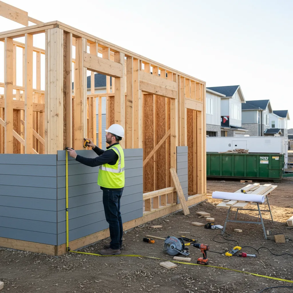 How Contractors Locate Studs in Exterior Walls on Job Sites