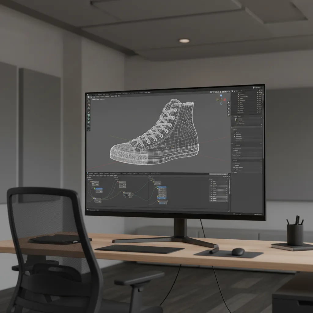 Common Problems When Importing Converse 3D Models in Blender, Unity, or Unreal
