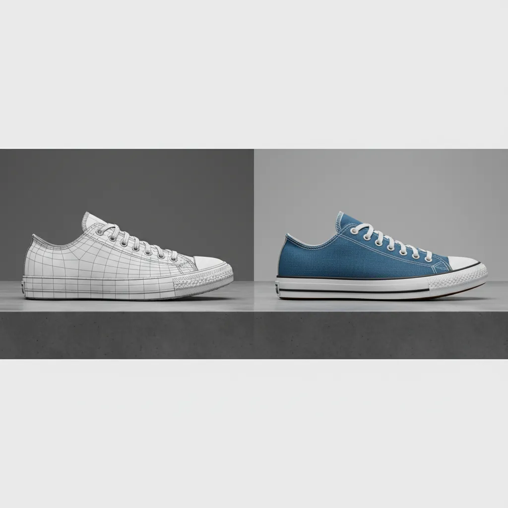 Optimize Converse 3D Models for Real‑Time Rendering and Web Use