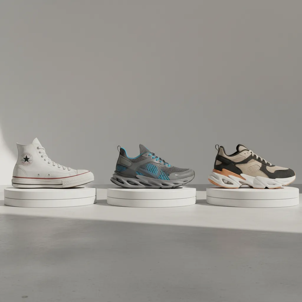 Converse 3D Model vs Other Sneaker 3D Models: Quality, Topology, and Use Cases