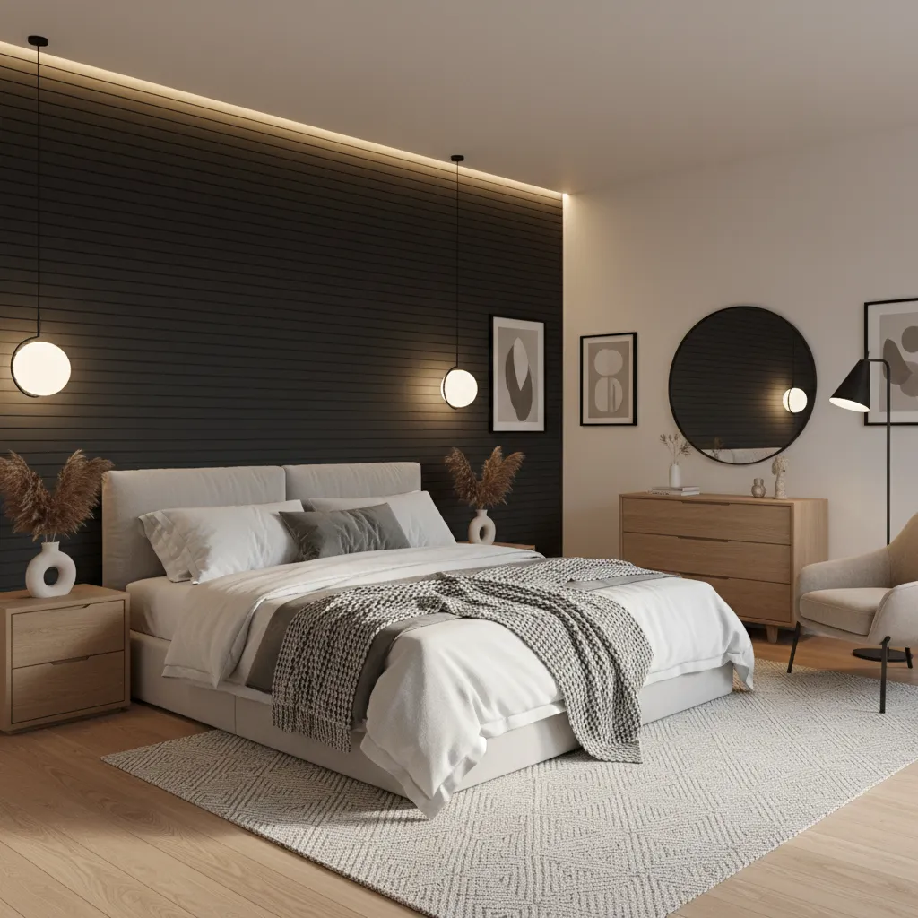 Trang trí phòng ngủ chất giúp không gian cá tính hơn