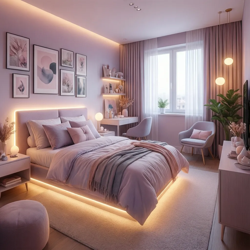 Cool Room Design Ideas for Teenage Girls: Creative, stylish, and practical bedroom ideas that help teenage girls express personality while staying functional