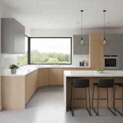 Corner Kitchen Sink Cabinets in Different Kitchen Styles and Layouts