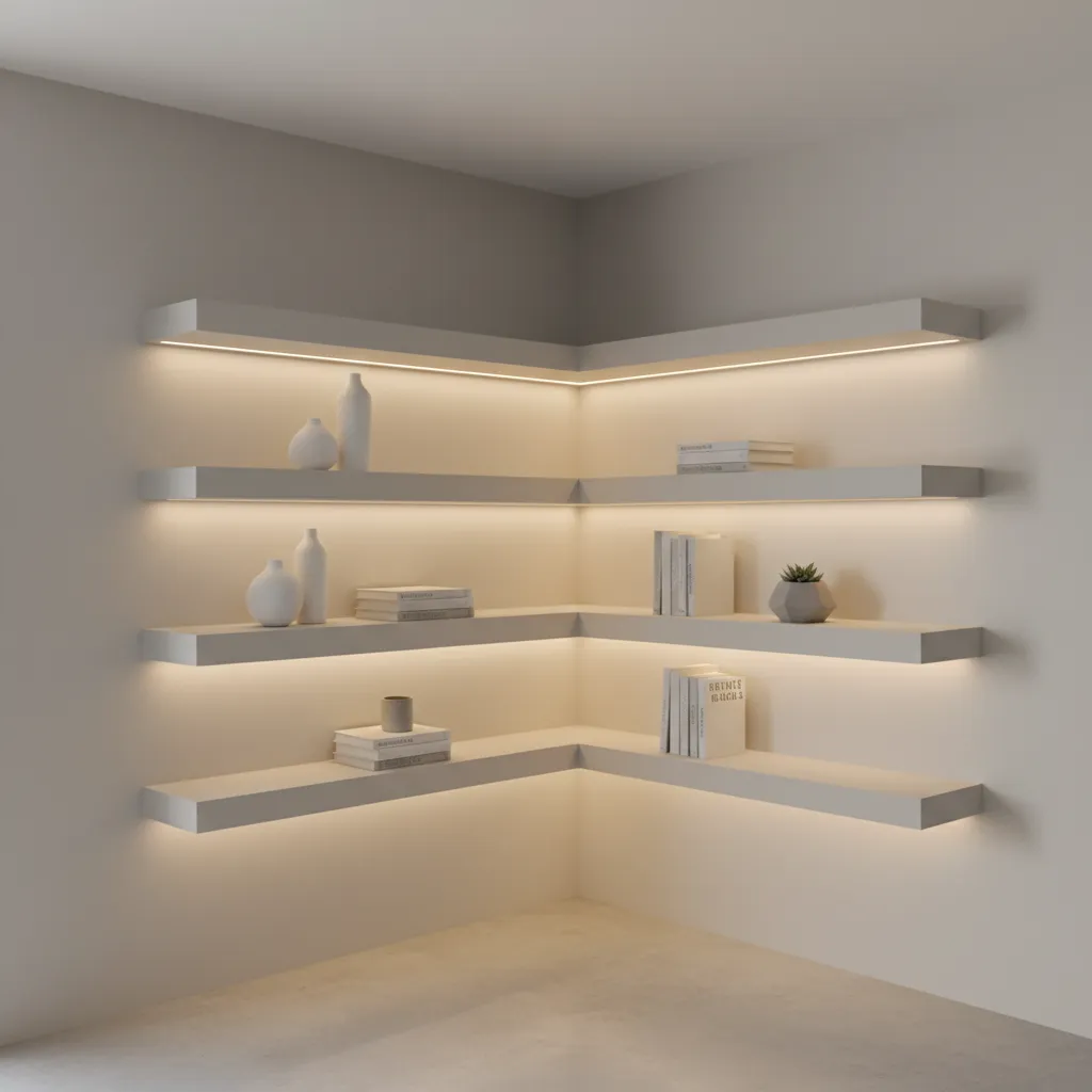 Common Problems with Corner Shelf Lights and How to Fix Them