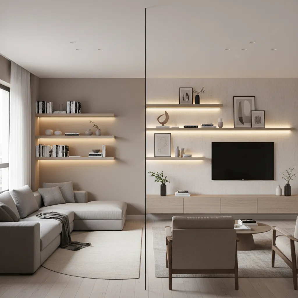 Corner Shelf Light vs Wall Shelf Lighting: Which Is Better for Small Spaces