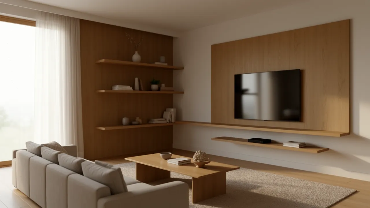 5 Corner TV Unit Design Ideas for Hall That Work