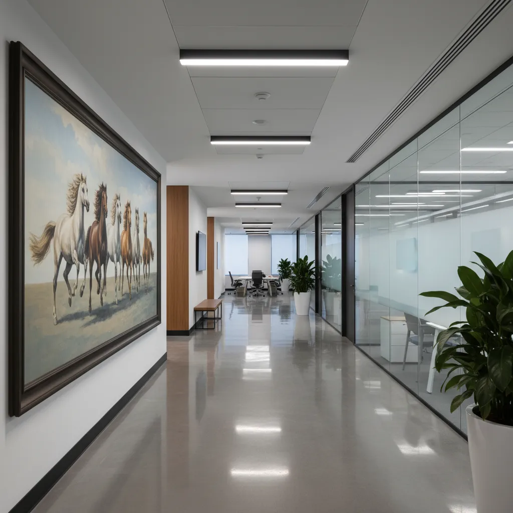 Combining Horse Art With Wealth and Success Symbols