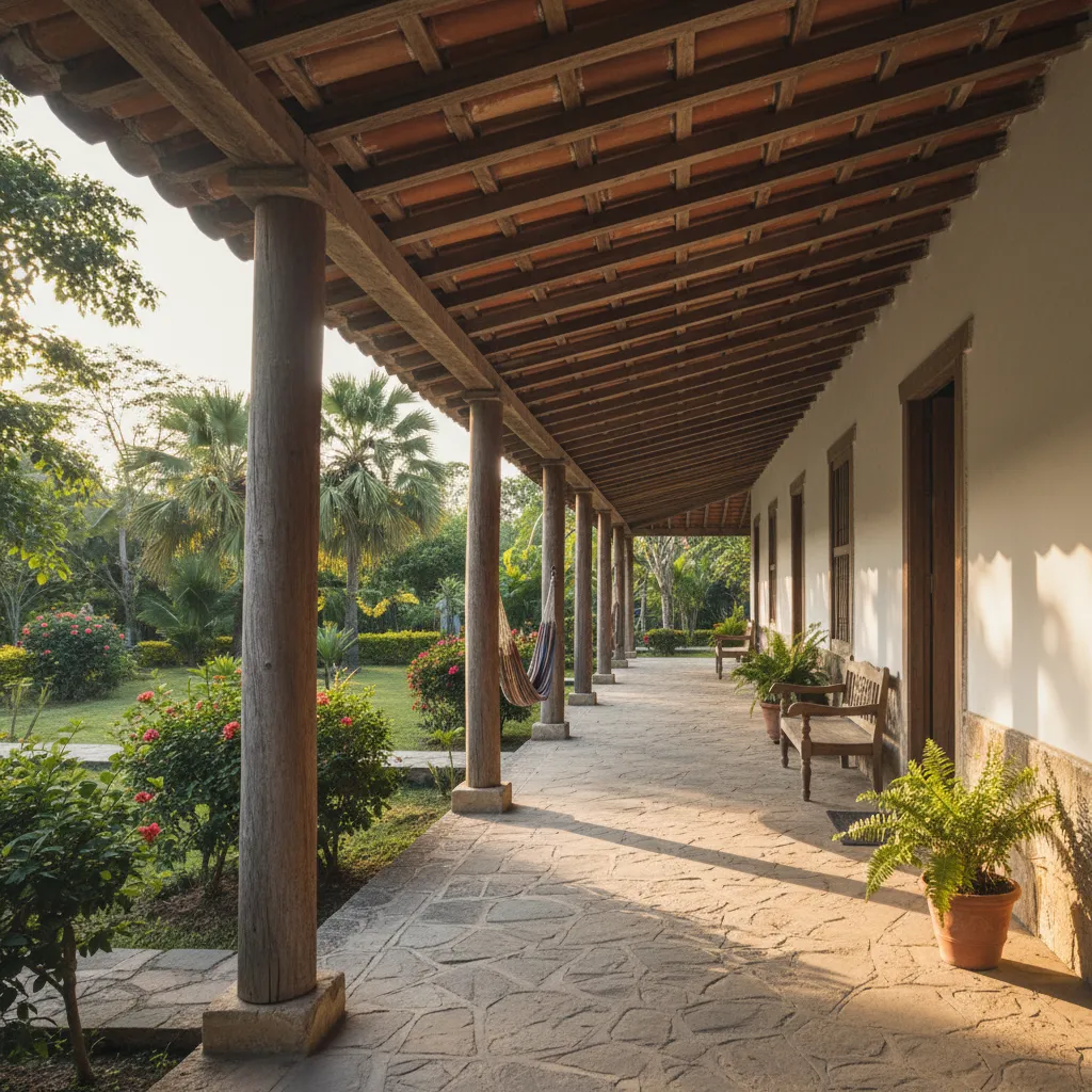 Corredor: diseños de casas en El Salvador