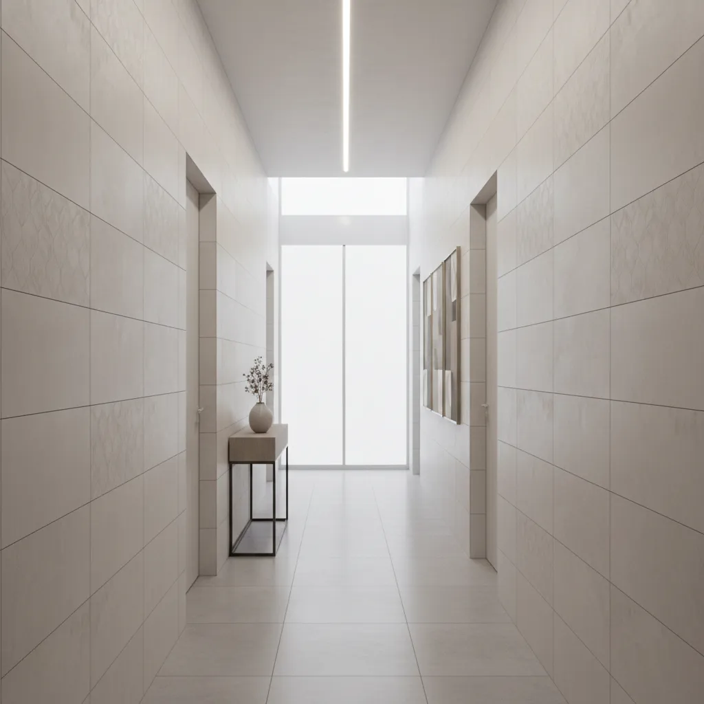 Corridor Wall Tiles Design Ideas That Make Narrow Hallways Look Better