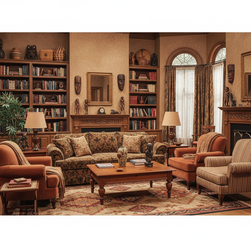 How Television Production Designers Built the Cosby Show Living Room
