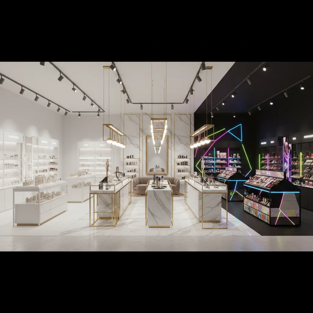 Cosmetic Shop Furniture Design Styles That Shape Modern Beauty Retail