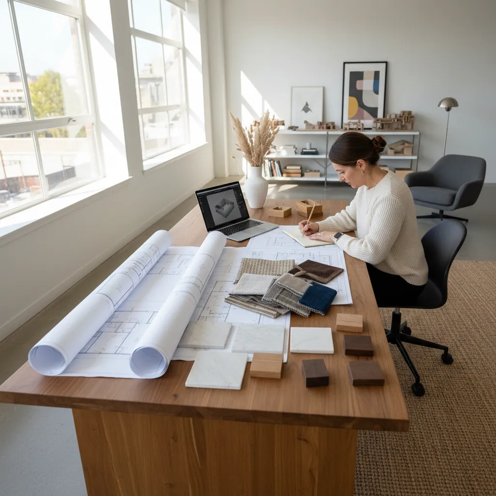 Costo de un diseñador de interiores en 2026