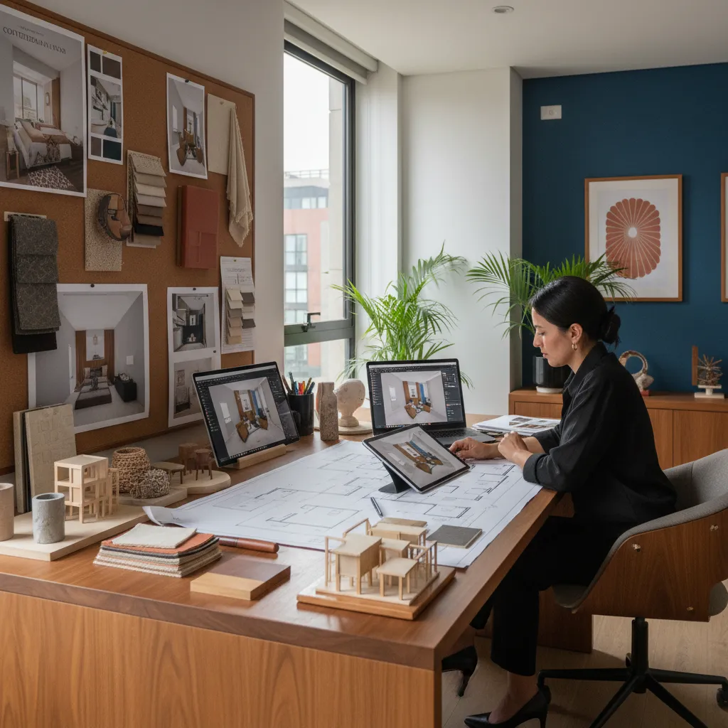 Costo por m2 de diseño de interiores en Perú