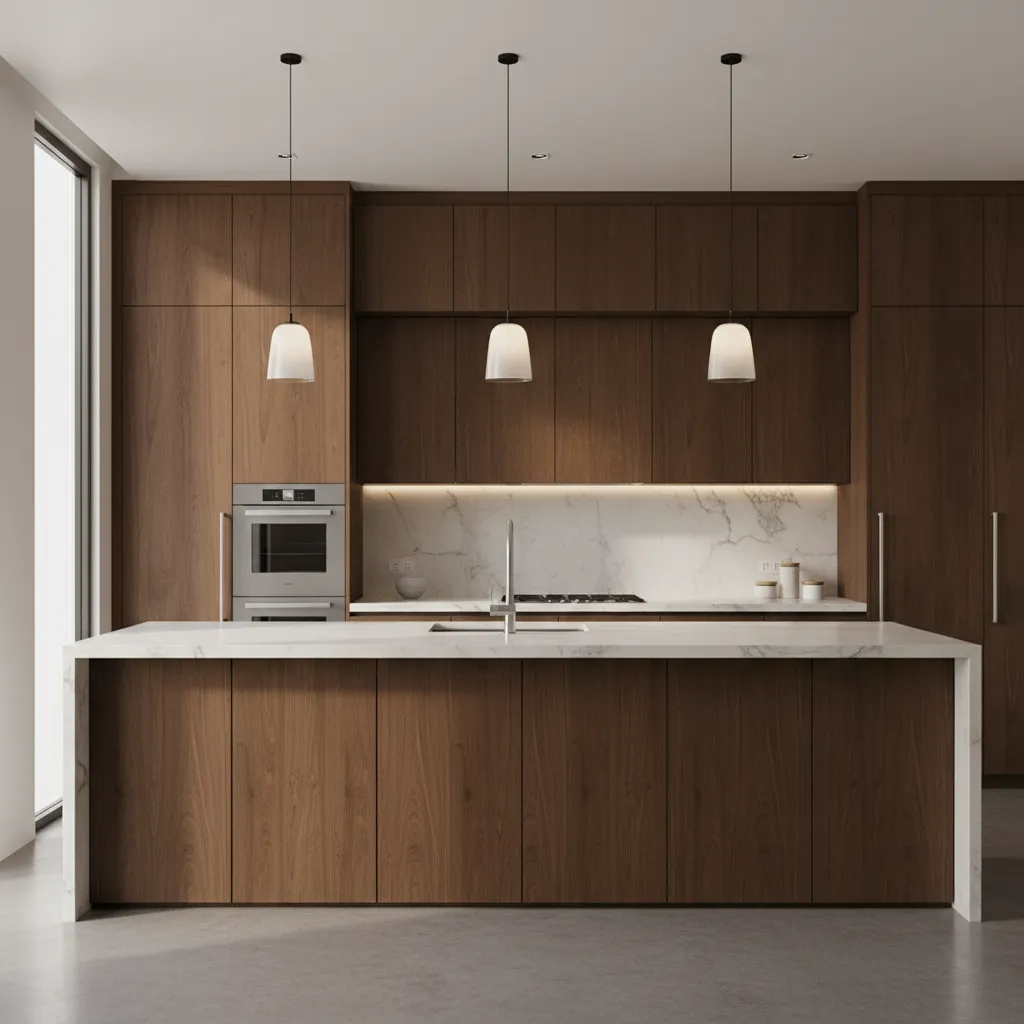 How to Choose the Right Countertop Color for Brown Cabinets