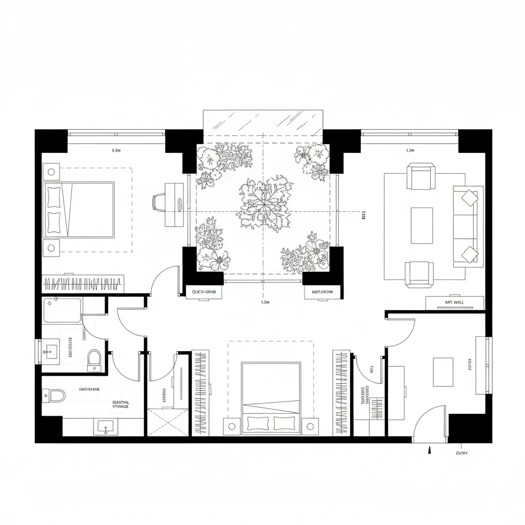 Courtyard Buffer Core
