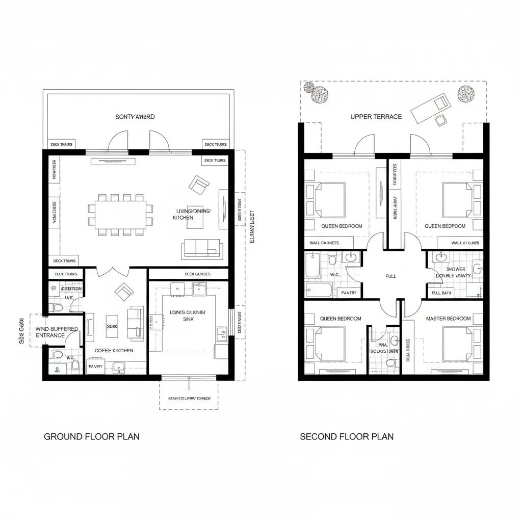 Courtyard Spine with L-Shaped Envelope