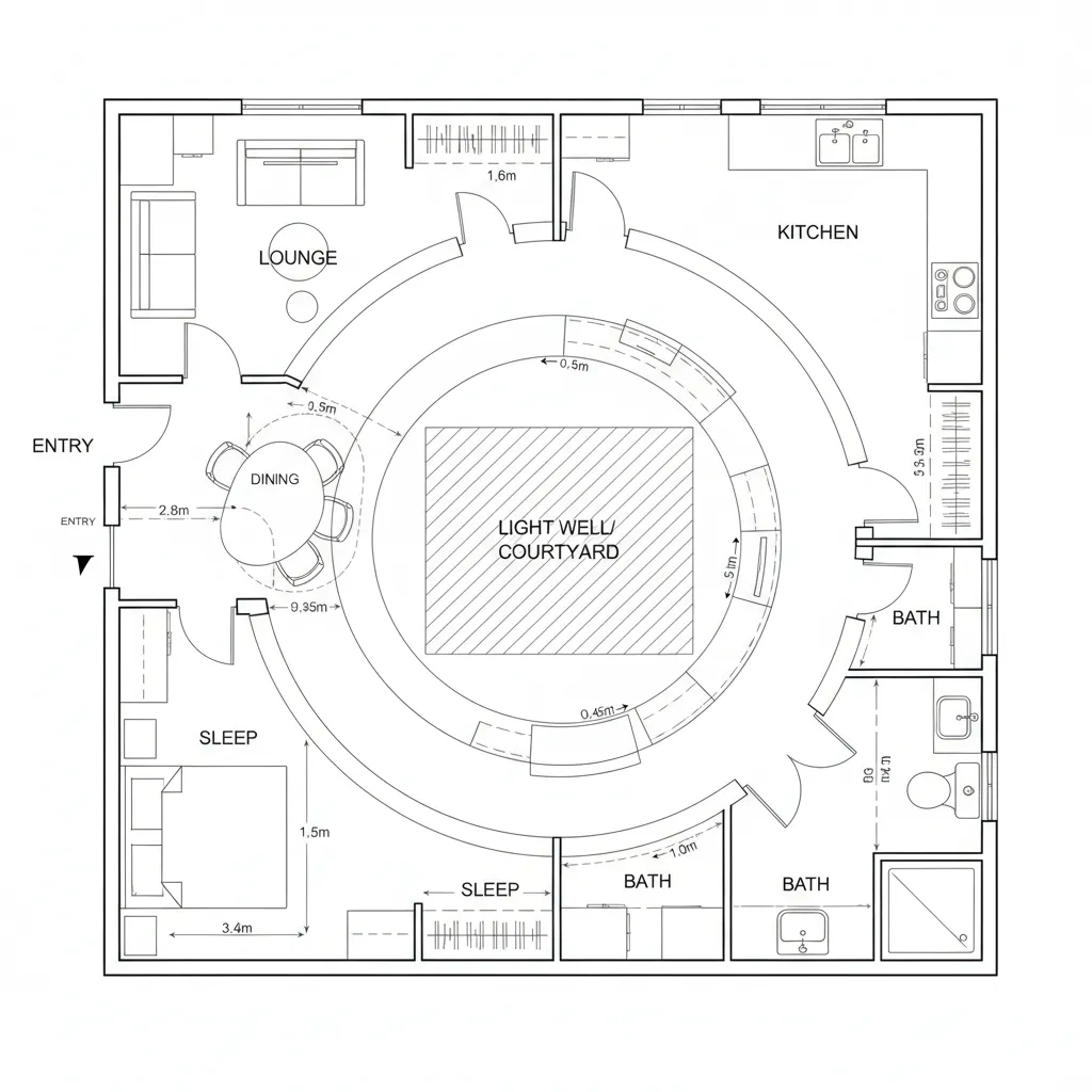 Courtyard Loop Microplan