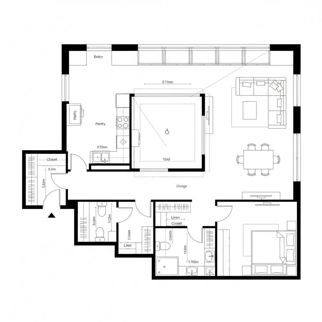 Courtyard Loop One-Bed