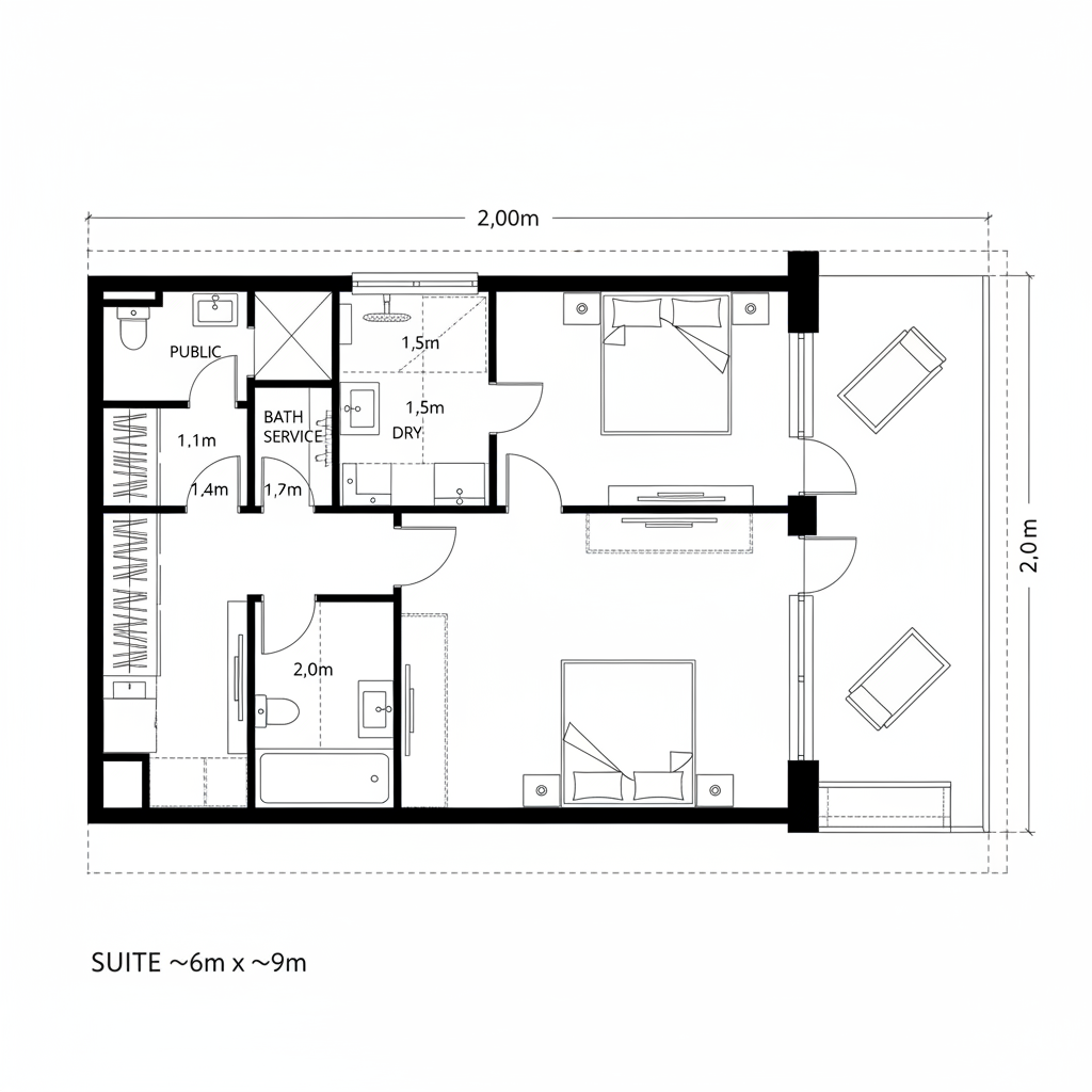 Sector 55 Master Floor Plan – Future-Ready Spatial Interface