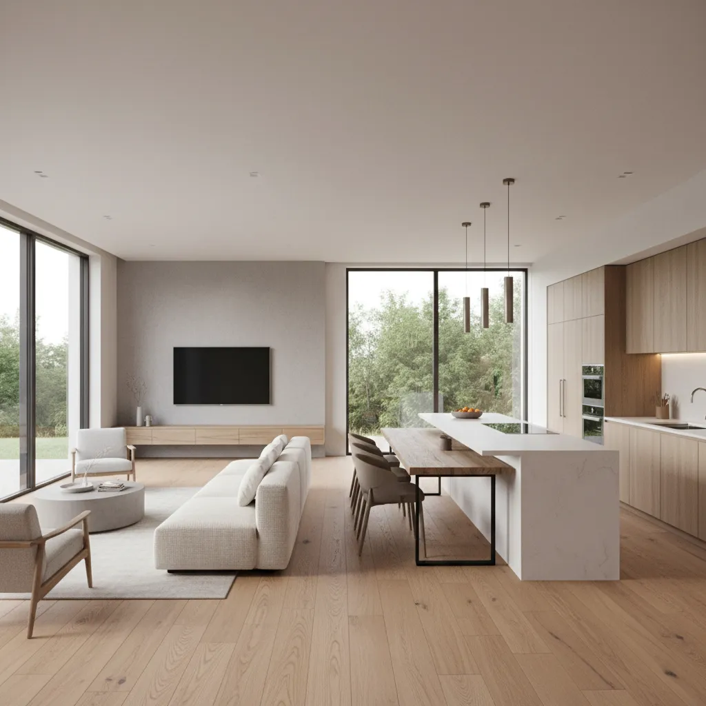 Diseños de casas modernas de un piso por dentro