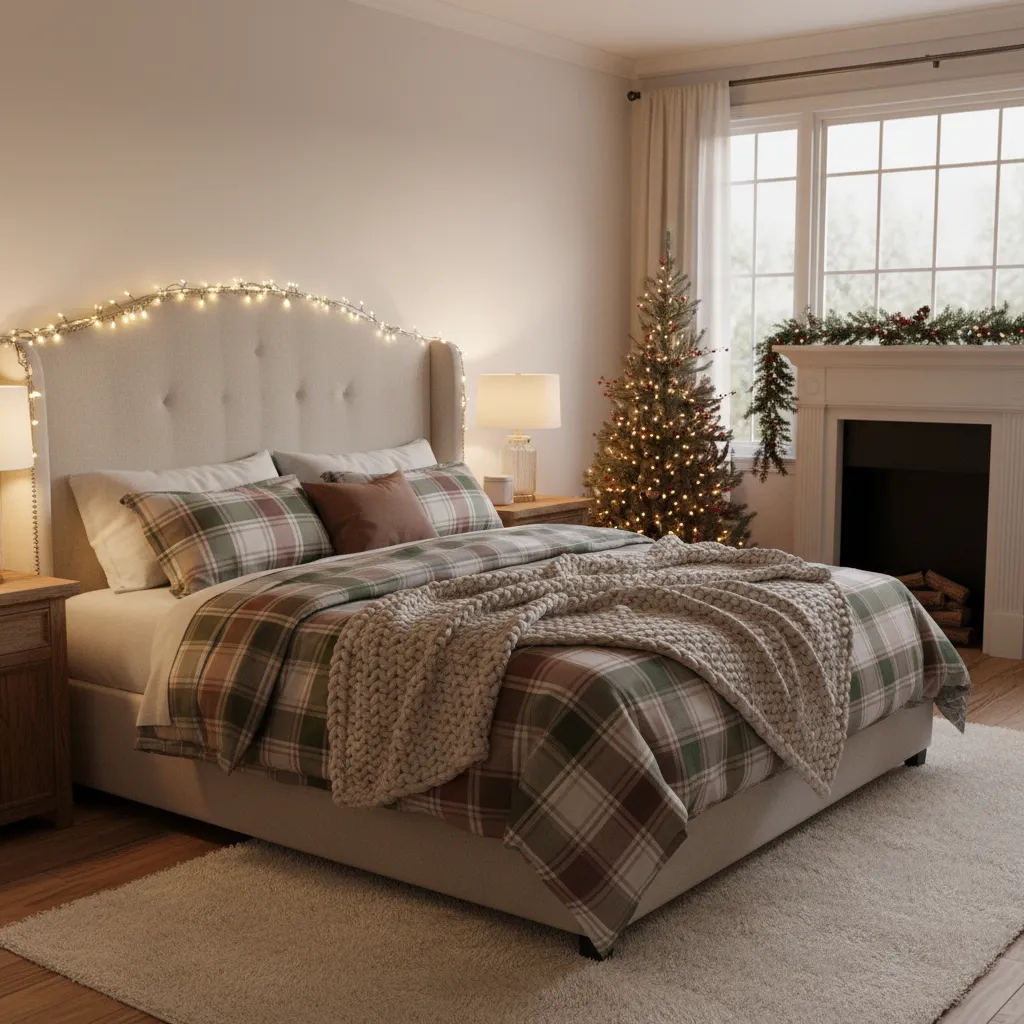 10 Cozy Ways to Decorate a Bedroom for Christmas