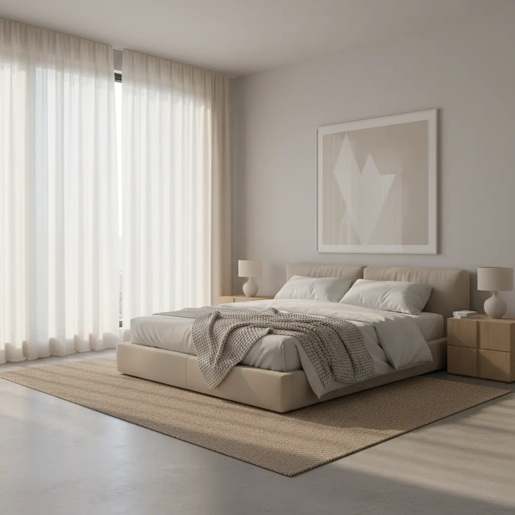 Common Problems When Using Light Colored Curtains in Bedrooms