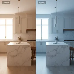 Warm vs Cool Lighting for Cream Kitchen Cabinets Which Looks Best